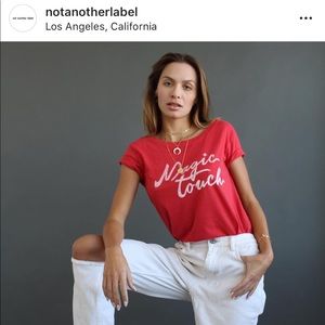 Magic Touch not another label tee